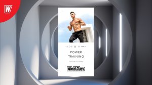 POWER TRAINING с Сергеем Кусакиным | 20 ноября 2022 | Онлайн-тренировки World Class