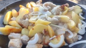 Ужин на садже!Довольно простой рецепт вкусного блюда