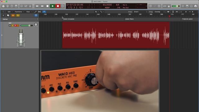 Микрофонный предусилитель Warm Audio WA12 MK II смотреть онлайн