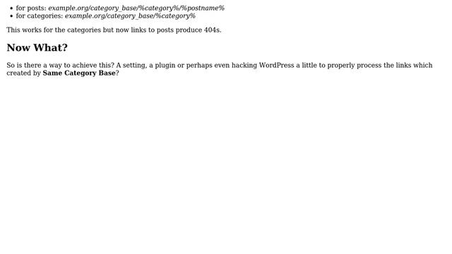 Wordpress: Use category base slug in posts' permalink (2 Solutions!!) смотреть онлайн