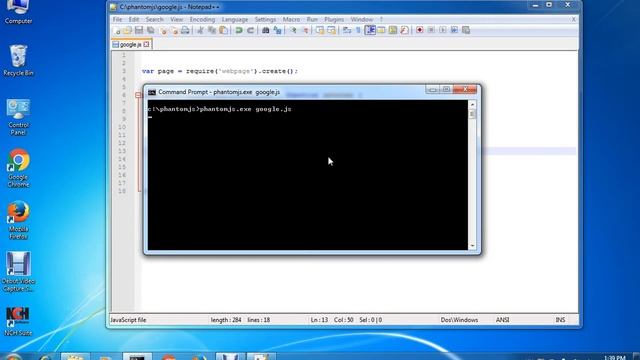 Execute javascript use phantomjs and get page title,url,page source content and page plain text смотреть онлайн