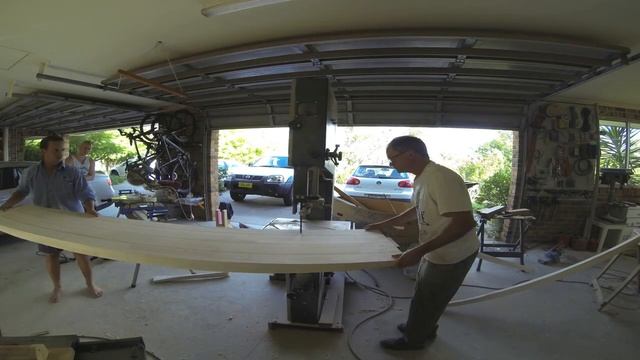 Building a Wooden Surfboard - Balsa wood смотреть онлайн