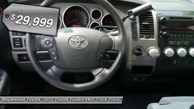 2012 Toyota Tundra 4WD Truck  Maplewood, St Paul, Minneapolis, Brooklyn Park, MN P13688