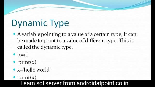 variable and assignment in python смотреть онлайн