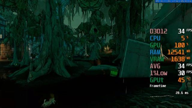 GeForce GTX 750 ti -- Intel Core i5-10400F -- Borderlands 3 Benchmark смотреть онлайн