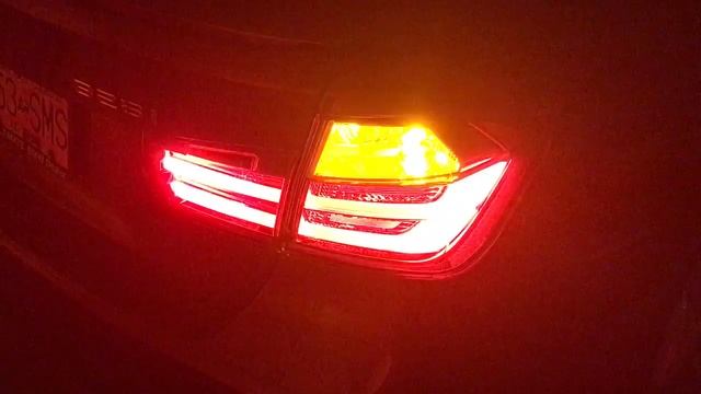 BMW F30 Rear Light Bars - Turn Signal Function Enabled смотреть онлайн