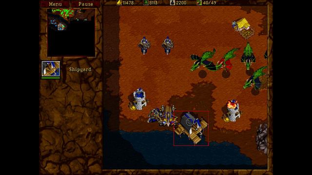 Let's Play WarCraft II: Beyond the Dark Portal #12 | Orcs Mission 12: The Dark Portal смотреть онлайн