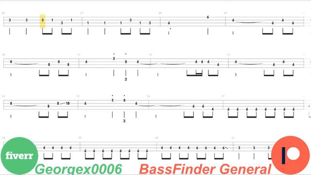 Summer Salt - Another Piece of the Cake Bass PlayAlong Tab смотреть онлайн