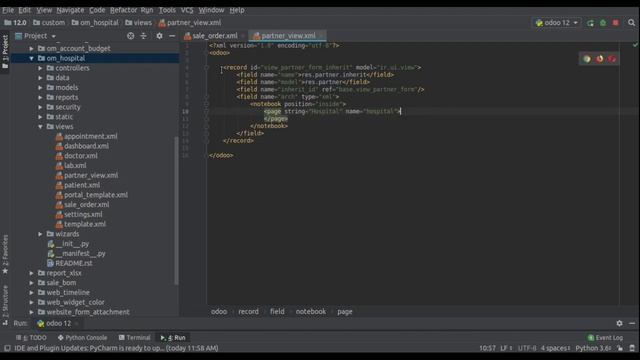 How To Inherit And Add New Page To Existing Notebook in Odoo смотреть онлайн