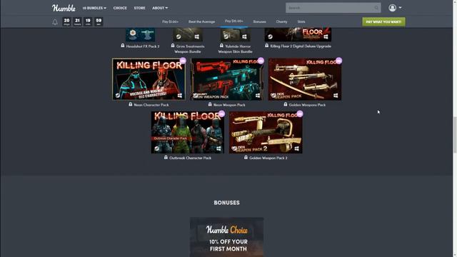 Humble Bundle ~ Killing Floor Game Bundle ~ August 2020 😍💜😍 смотреть онлайн