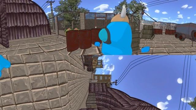 Among Us 360° VR Monster School Zombie Apocalypse part 1 смотреть онлайн