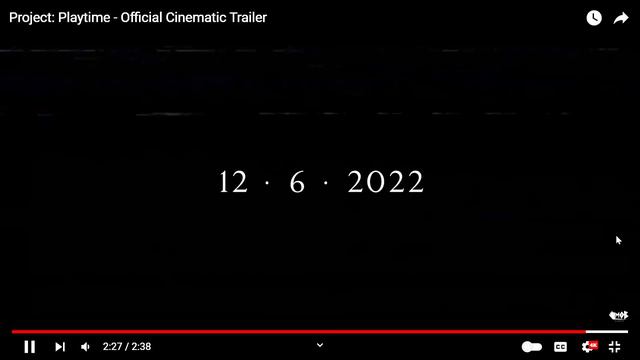 Project Playtime : Official Gameplay Trailer Reaction | Shiva and Kanzo Gameplay смотреть онлайн