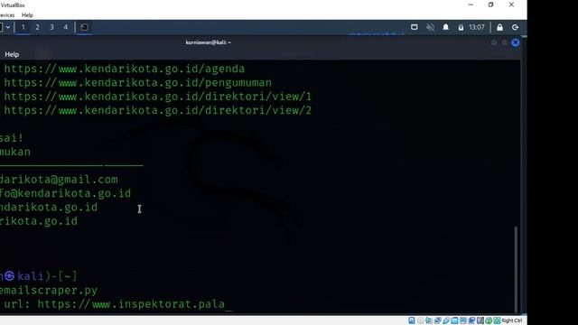 Audit Cyber Security Simulasi Tool Email Scraper смотреть онлайн