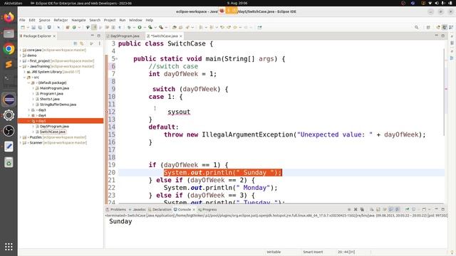 ? Day 5: Java Beginners Guide to Switch Case | Learn Switch Case Statement Easily! смотреть онлайн