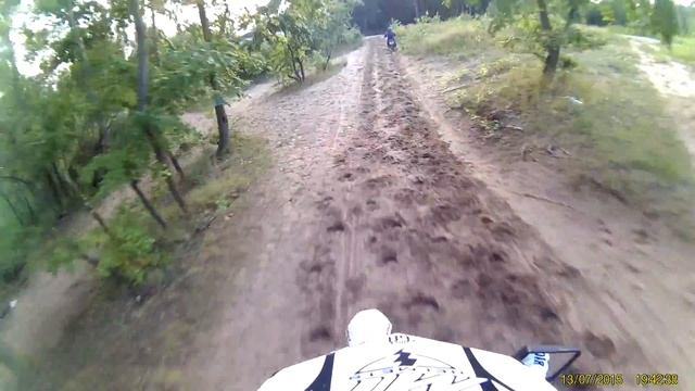 Stels эндуро 250 на карьерах в лесу и воде 2 смотреть онлайн