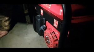 Первый запуск генератора Edon PT 3300