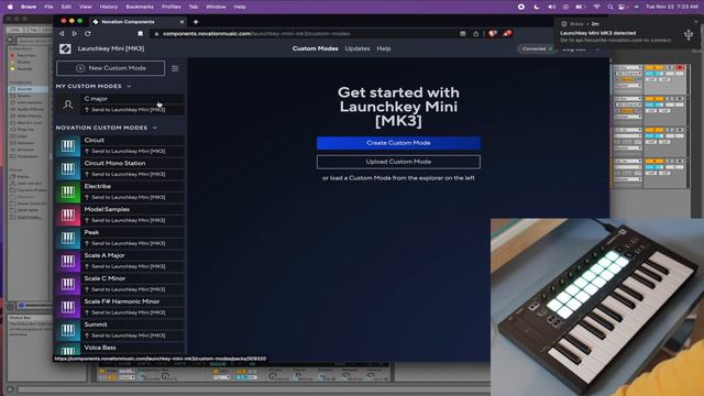 How to Use Custom Mode Launchkey Mini смотреть онлайн
