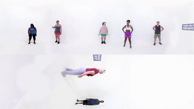 7 Bodies That Weigh 165 Pounds (360 Video) смотреть онлайн