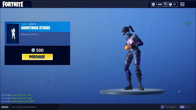 *NEW EMOTE FART FUNNY LOL DAILY ITEM SHOP 6TH OCTOBER | FORTNITE BATTLE ROYALE ! смотреть онлайн