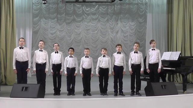 Вокальный ансамбль мальчиков инструментального отделения "Наша армия родная" смотреть онлайн