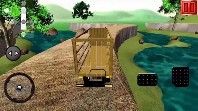 Offroad Animal Truck Transport Driving Simulator - Android gameplay смотреть онлайн