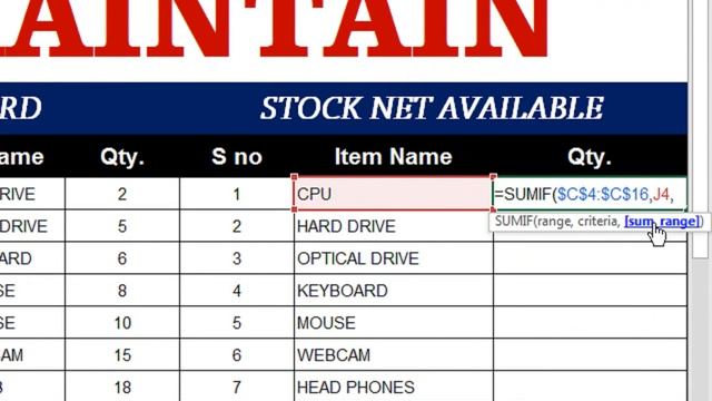 how to maintain stock inward+outward excel sheet смотреть онлайн