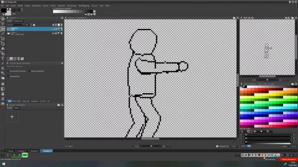Pro Motion NG - рисуем бойца для игры