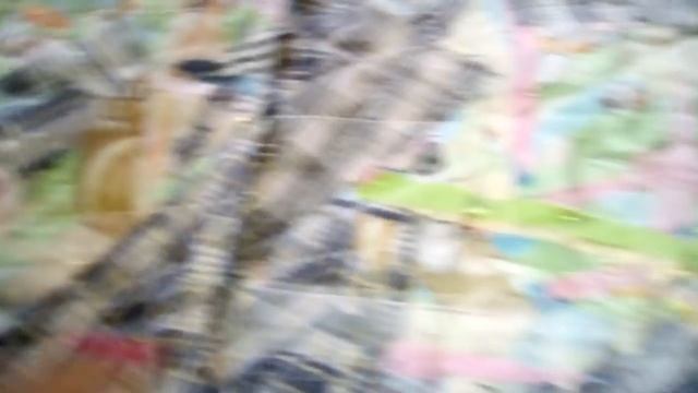 Сшила покрывало из того, что было. Утилизация отходов в технике пицца. смотреть онлайн
