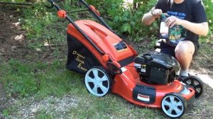 Газонокосилки DDE. Серия 2. Заправка и первый запуск