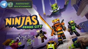 Minecraft DLC Ninjas of Zombie City