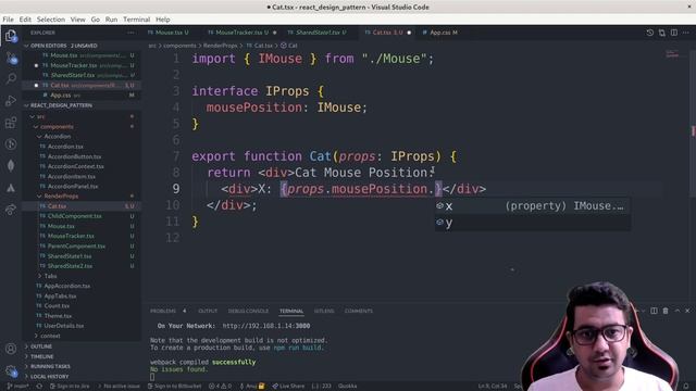 What is the Render Props Pattern in React | What are Design Pattern | Hindi | Part-2 | Anuj Singla смотреть онлайн
