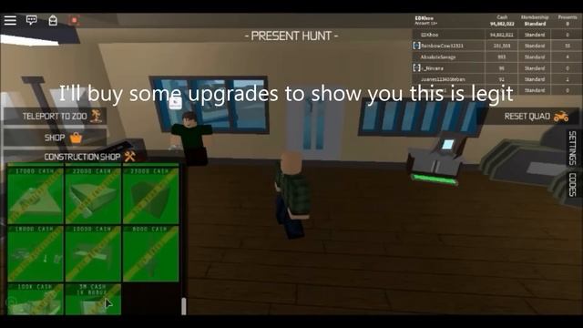 $100 million dollar cheat code!! EASY!NO HACKS REQUIRED!!(Roblox zoo tycoon)*PATCHED* смотреть онлайн