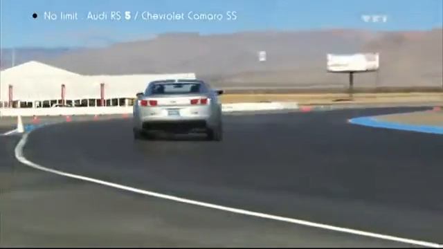 Audi RS 5 vs Chevrolet Camaro SS Test Drive at Exotics Racing in Las Vegas смотреть онлайн