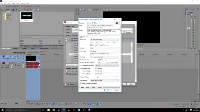 Sony Vegas Pro 13 | Best Render settings for 1080p 60FPS | Youtube Tuutorial (2017) смотреть онлайн