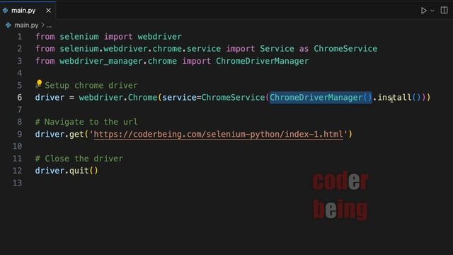 Selenium Python - Open Chrome and load URL смотреть онлайн