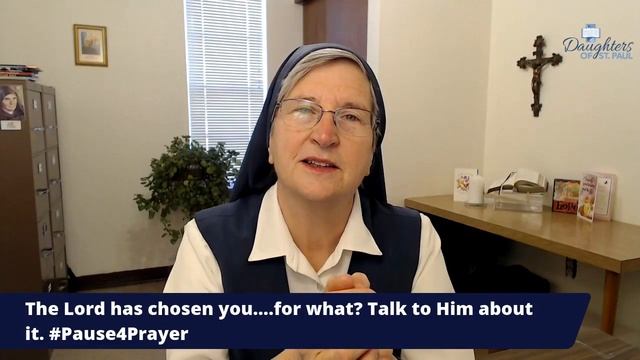 The Lord has chosen you....for what? Talk to Him about it. #Pause4Prayer смотреть онлайн