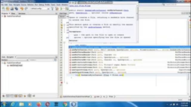 Java the complete Reference Ninth Edition (Chapter 21) Example (1) Reading a File via a Channel смотреть онлайн