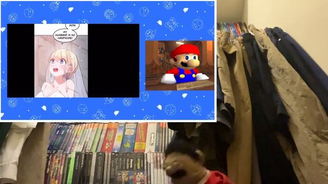 SMG4: Mario Reacts To Anime Memes Reaction (Puppet Reaction) смотреть онлайн
