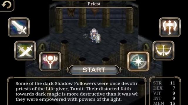 Starting Stat and Character Info - Inotia 4 Best Free RPG on Andoid смотреть онлайн