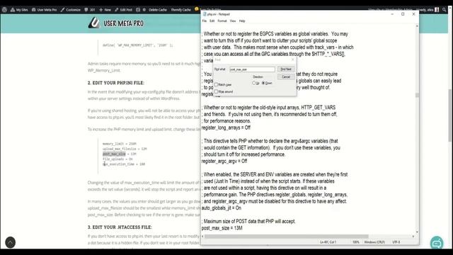 How to Increase Memory and Maximum Upload Limit in WordPress | User Meta Pro смотреть онлайн