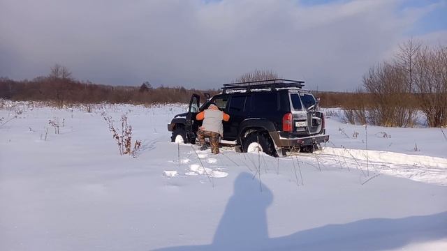 Nissan Patrol Y61 zd30 на 42 тракторах. Пейджер. 20.02.21 смотреть онлайн