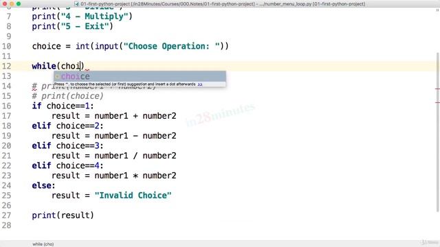 (Learn Programming With Python) 68-Step 08-Choosing a Loop-Menu Exercise смотреть онлайн