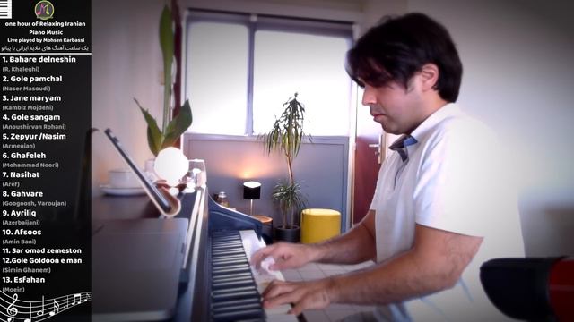 Masterpieces of Iranian Piano یک ساعت پیانو ملایم - موسیقی آرام روزانه آهنگ های خاطره انگیز ایرانی смотреть онлайн