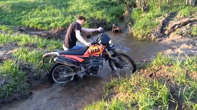 bm 200 enduro покатушки Колян смотреть онлайн