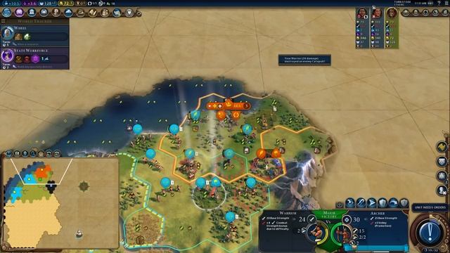 Civ 6 | 50 Player Europe – Domination Vs EVERY CIV IN THE GAME (#1 Deity Scythia Civilization VI) смотреть онлайн