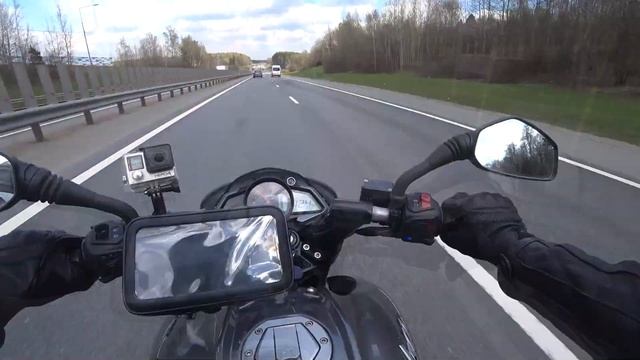 МотоВлог на Bajaj / мотоситуации