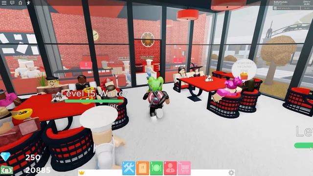 Мой стильный и красивый ресторан в Ресторан тайкун 2 роблокс | Restaurant Tycoon 2 roblox | Обзор смотреть онлайн