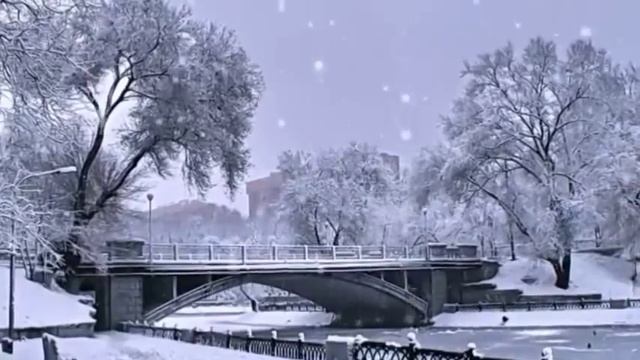 Падал снег Волшебная музыка зимы / Очень красивая музыка / музыка для души смотреть онлайн