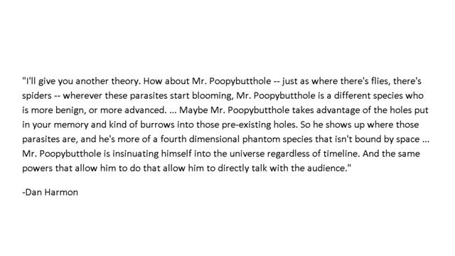 What is Mr. Poopybutthole According to the Rick & Morty WRITERS? смотреть онлайн