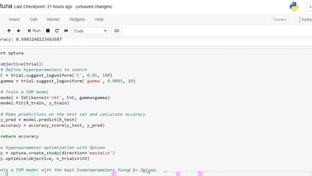 Hyperparameter tuning using Optuna with codes смотреть онлайн